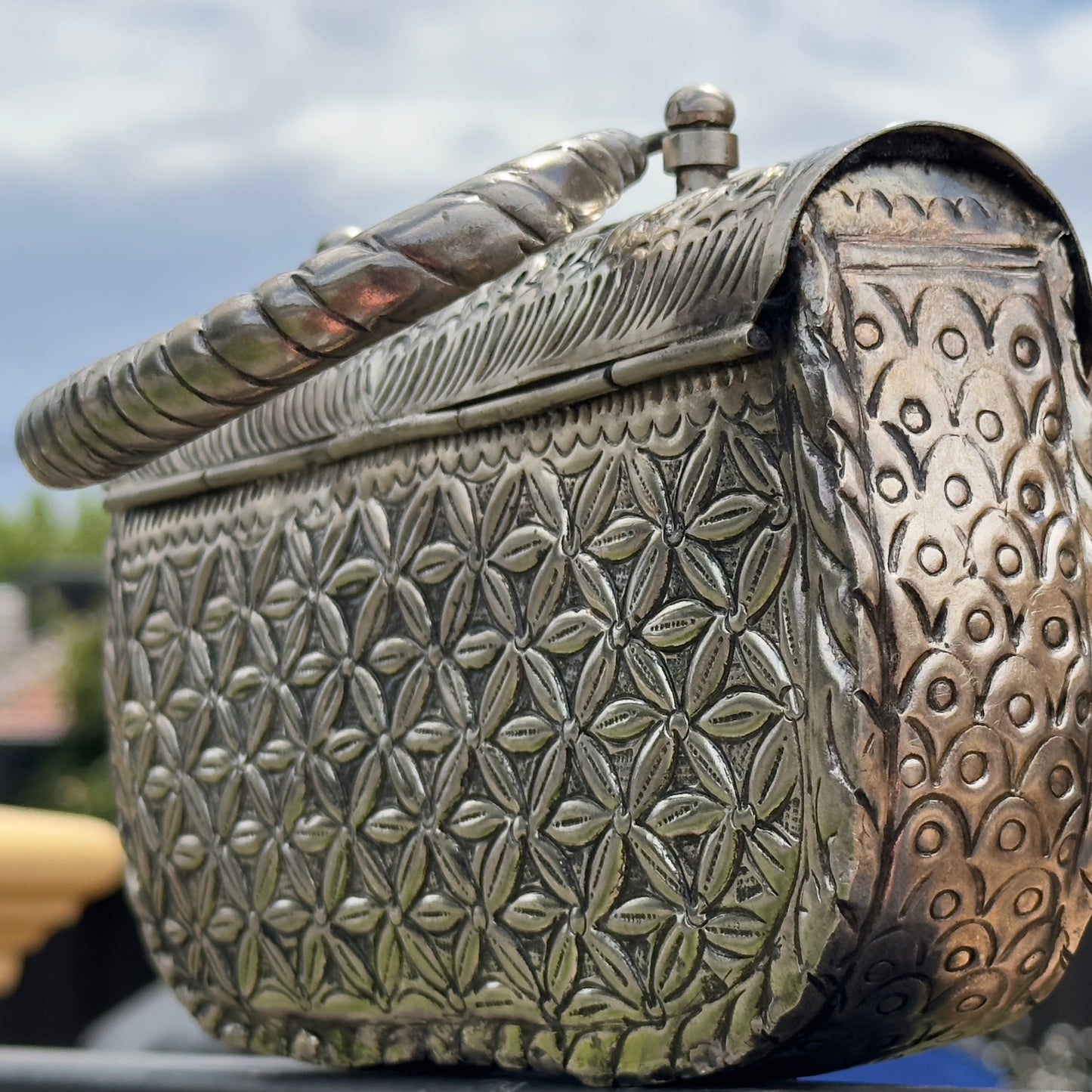 Heirloom Luxe  - Antique Metal Bag