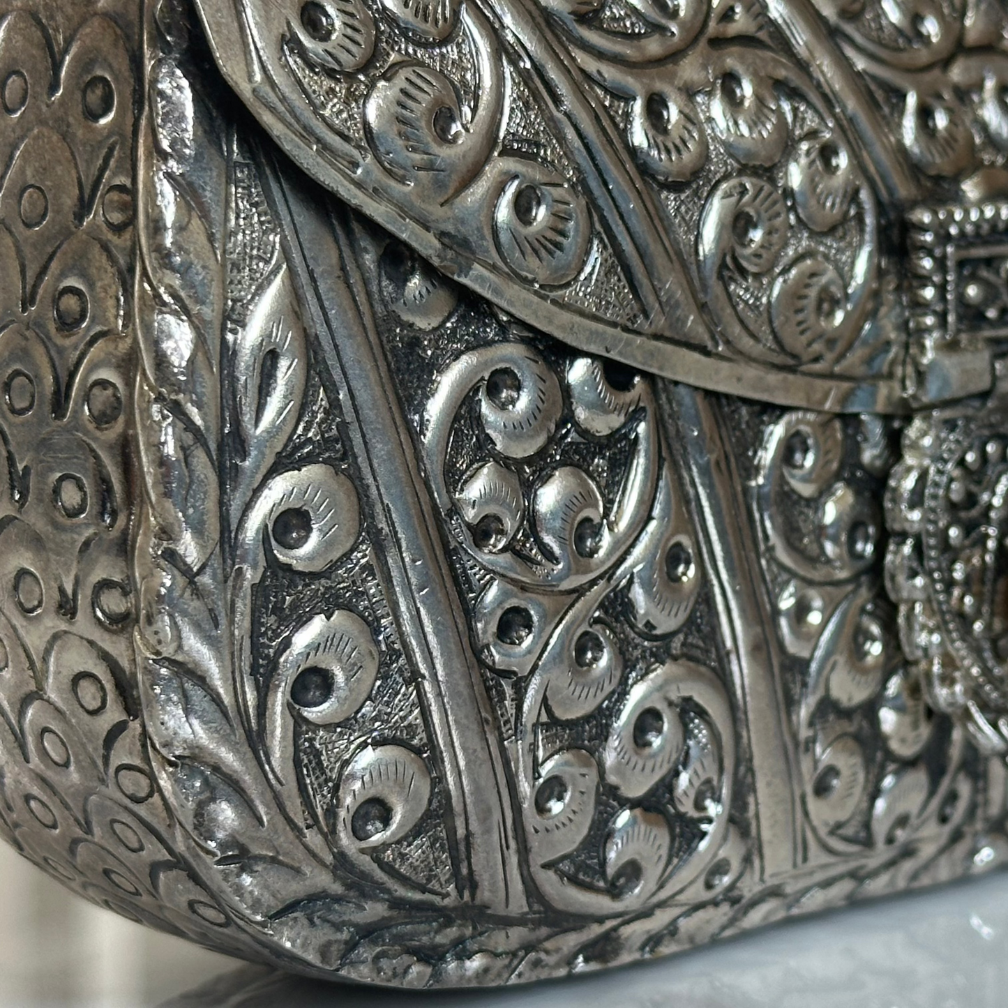 Heirloom Luxe  - Antique Metal Bag