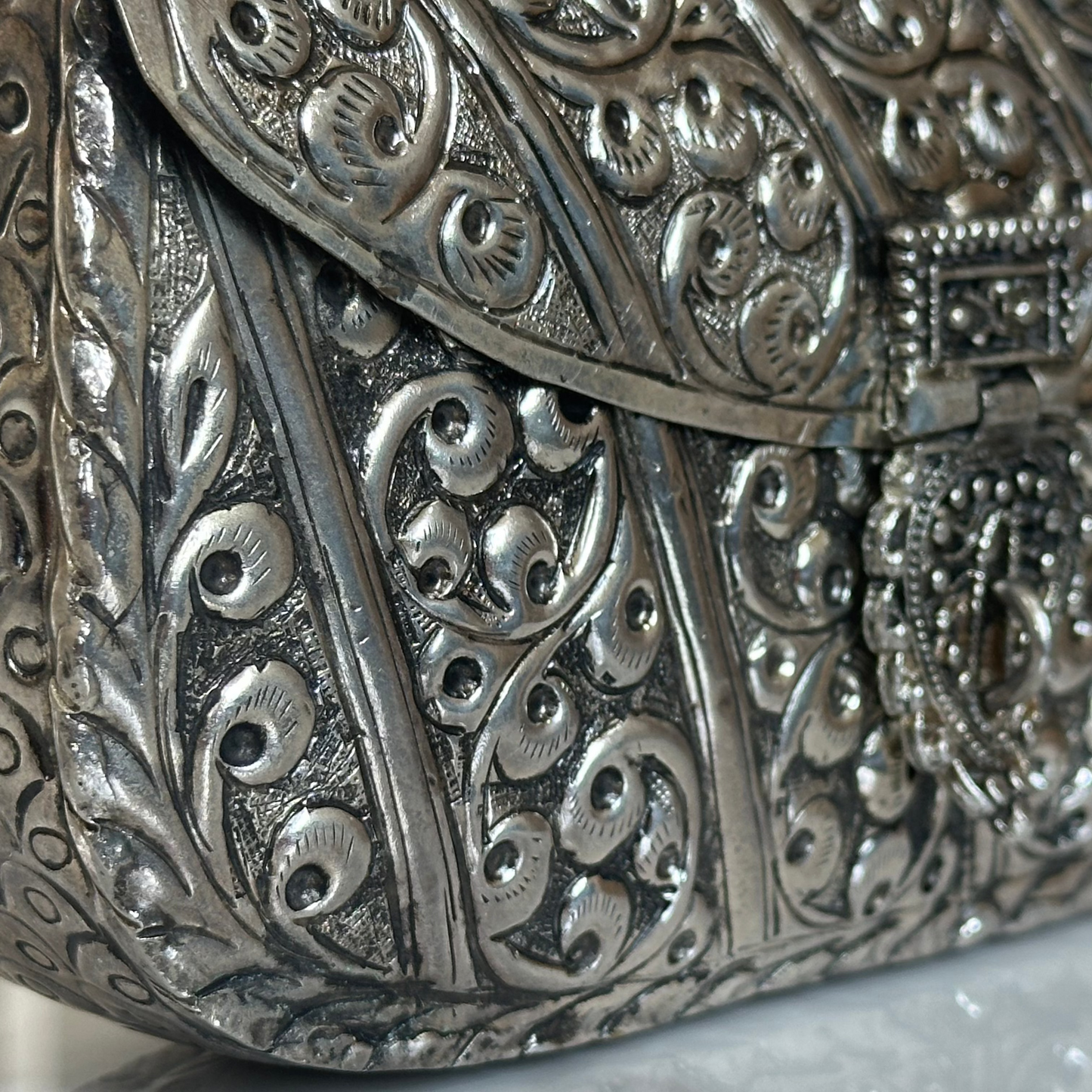 Heirloom Luxe  - Antique Metal Bag