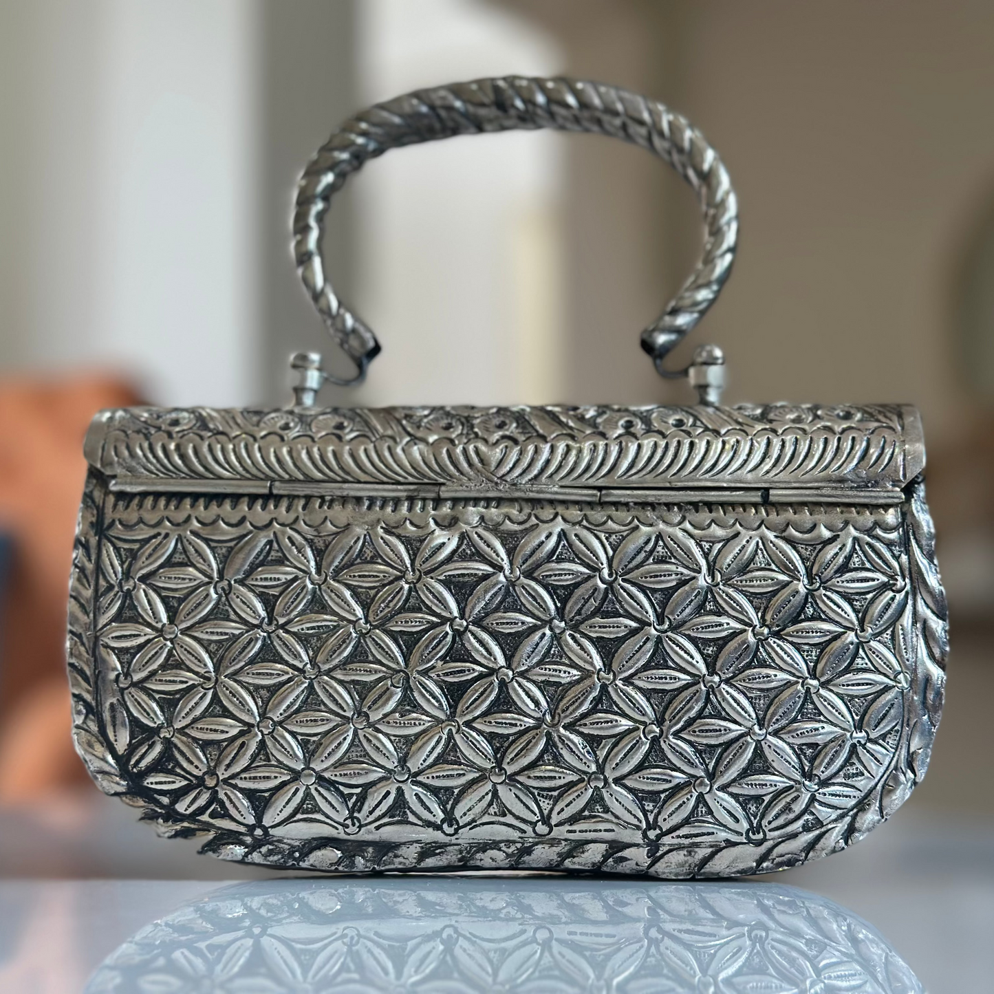 Heirloom Luxe  - Antique Metal Bag